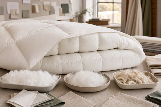Duvet and Comforter Fill Specification Guide
