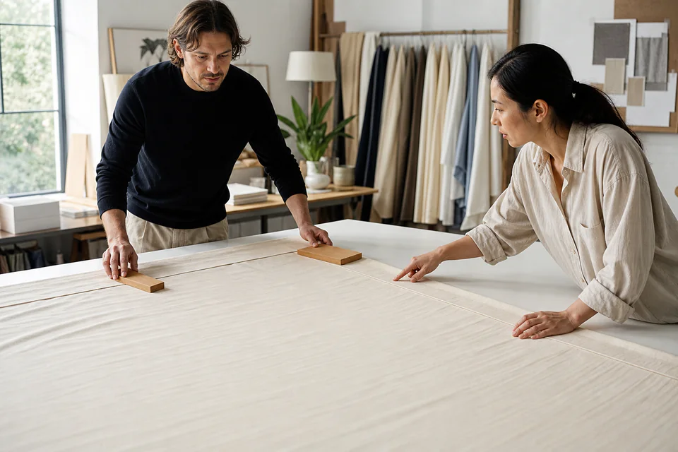 Flat Sheet Hem, Orientation and Finished Size Specification Guide