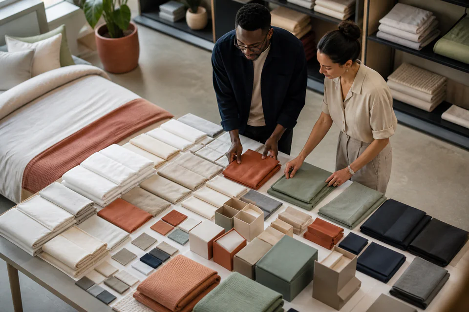 MOQ-Efficient Bedding Assortment Architecture for Brand Launches
