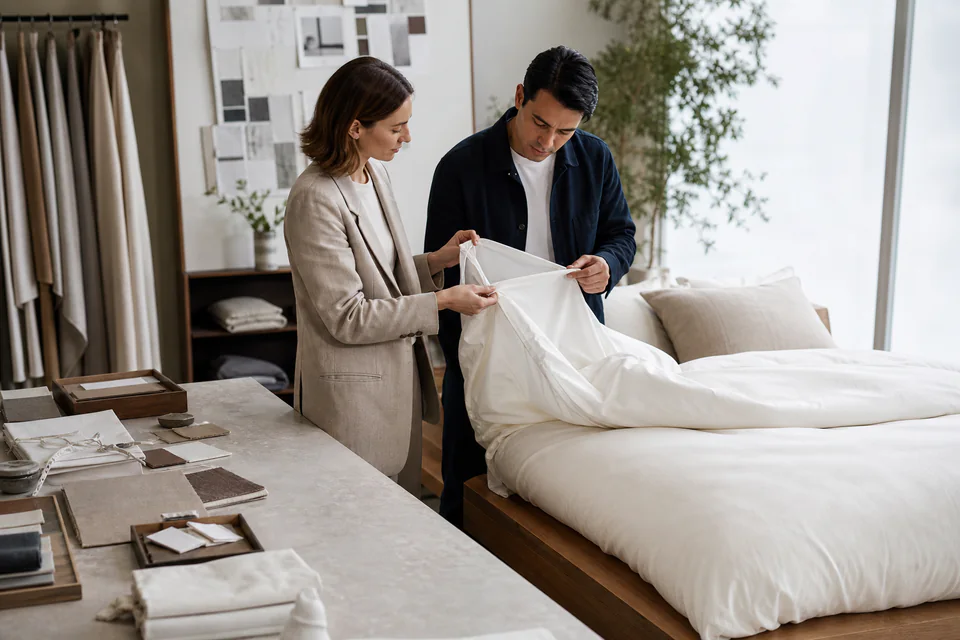 Duvet Cover Corner Tie Position and Insert Retention Guide