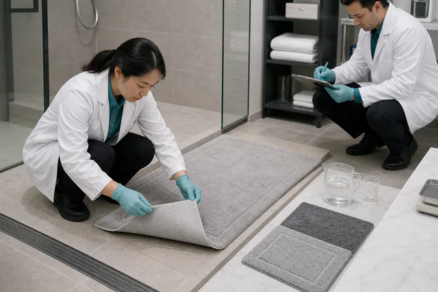 Bath Mat Backing Adhesion and Wet-Area Trial Guide