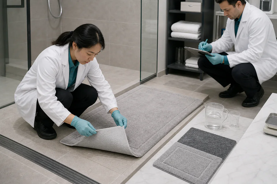 Bath Mat Backing Adhesion and Wet-Area Trial Guide