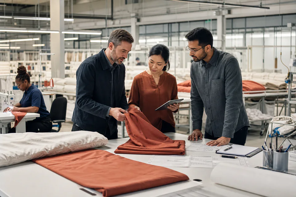 Bedding Pilot Production Run Approval Before Full Bulk Release