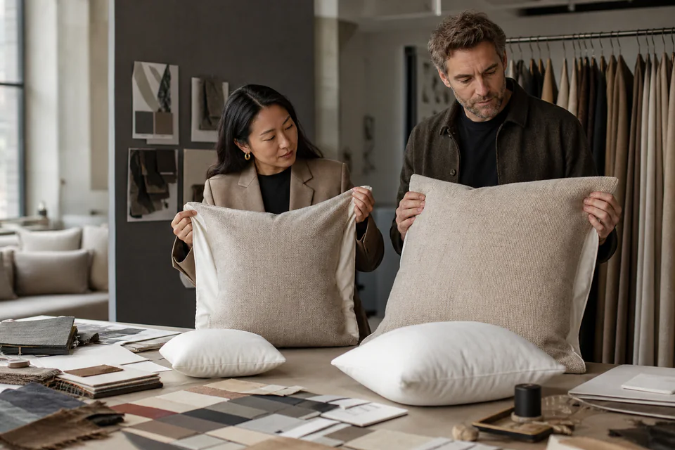 Decorative Pillow Insert-to-Cover Ratio and Finished Loft Approval