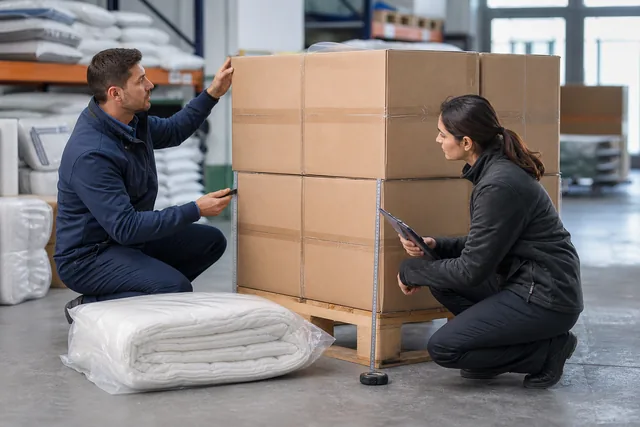Bedding Master Carton Compression and Stacking Validation