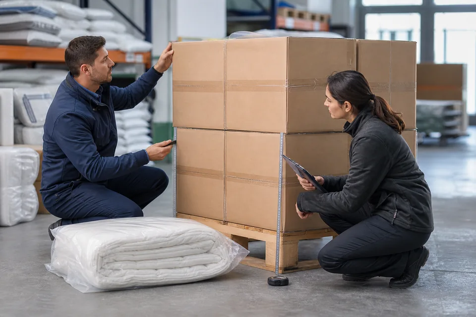 Bedding Master Carton Compression and Stacking Validation