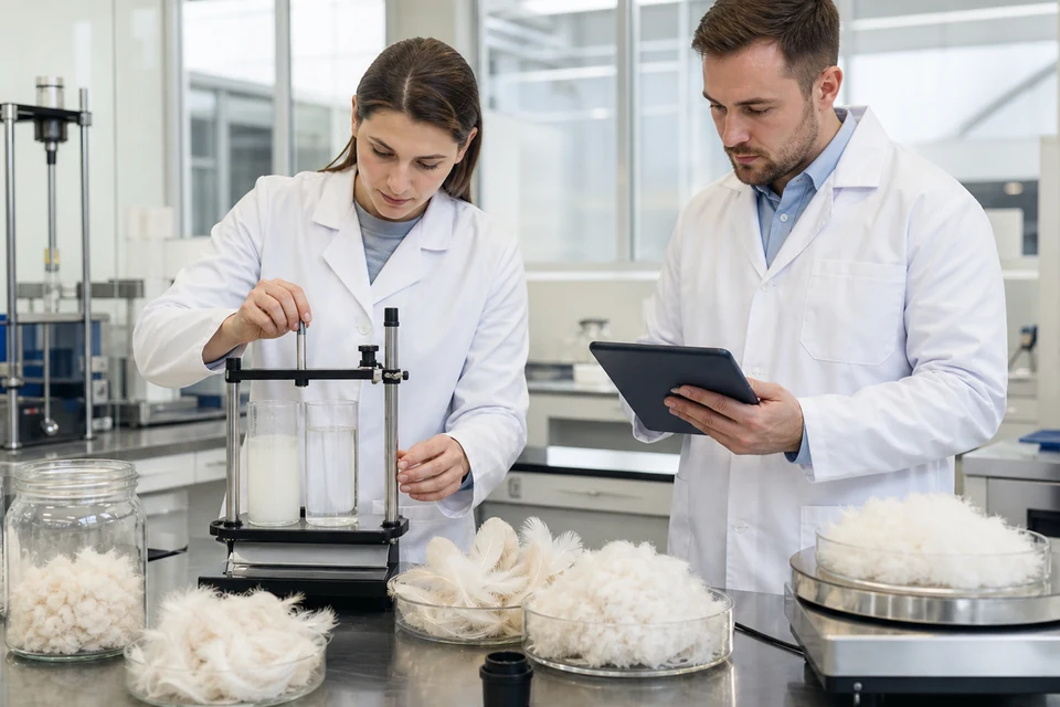 Down and Feather Cleanliness Evidence for Bedding Buyers