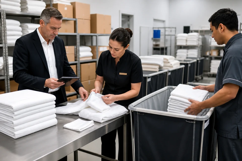 Hotel Linen Receiving Inspection and Laundry Handover Checklist