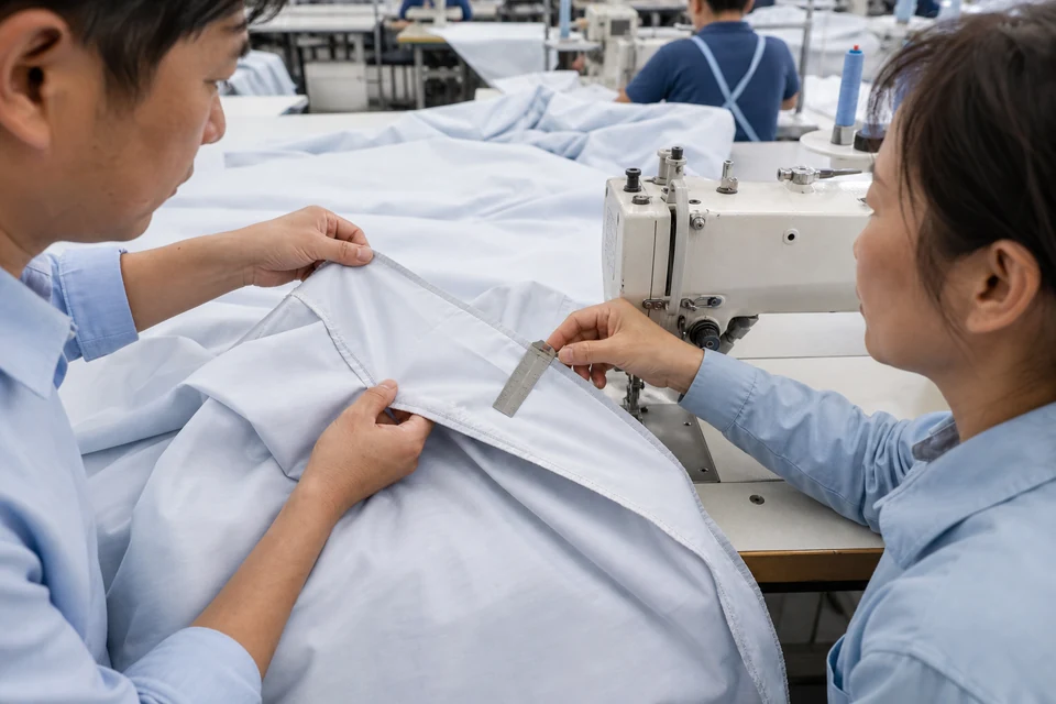 Bedding Seam-Allowance Width and Edge-Trim Inspection Guide