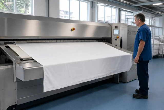 Hotel Bedding Compatibility with Flatwork Ironers: A Trial Plan