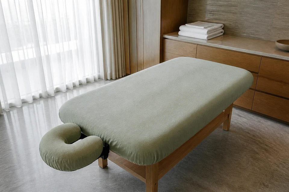 Spa Treatment-Table Covers and Face-Cradle Linen: Fit Specification
