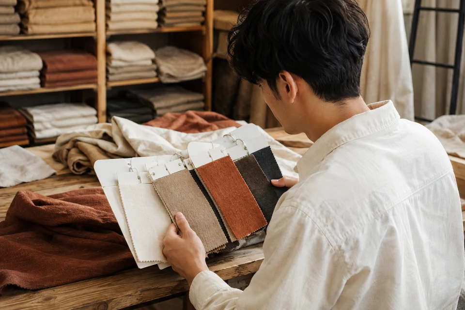 Bedding Swatch Books: Revision Control for Distributor Samples