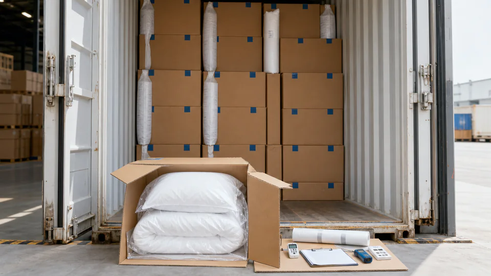 Bedding Container Loading and Moisture Control Plan