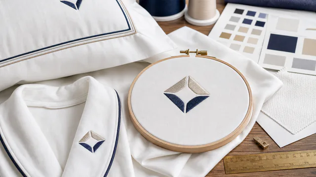 Custom Embroidery and Logo Approval for Bedding Programs