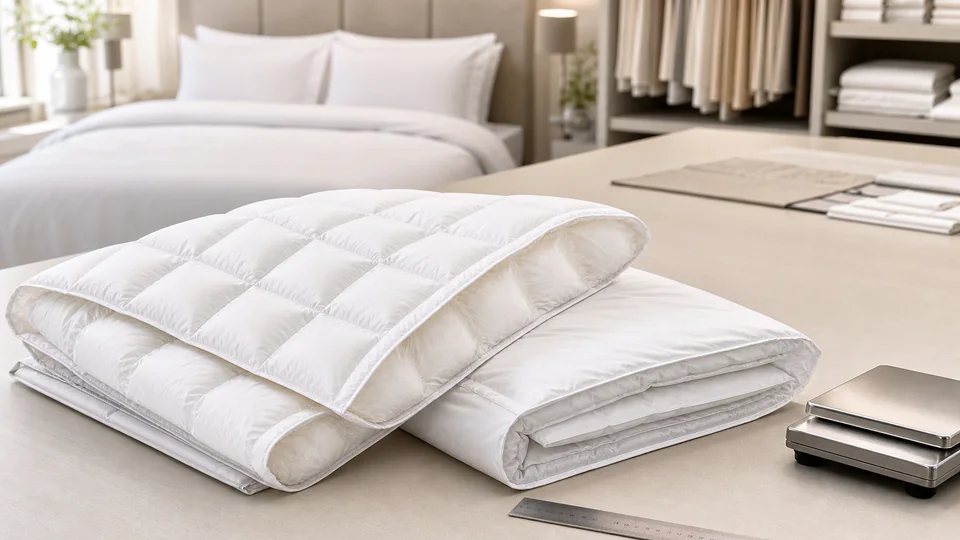 Hotel Duvet Insert Sizing and Fill Weight Guide