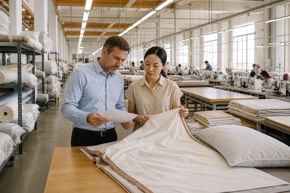 Bedding Factory Visit Checklist for Buyers