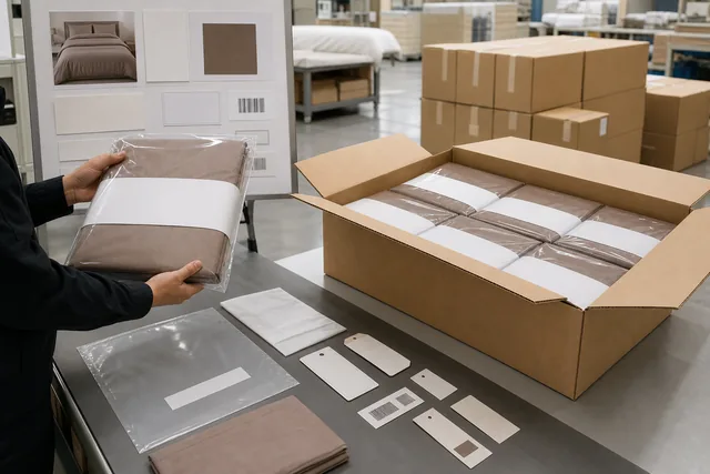 Bedding Packaging, Barcode and Carton Approval Guide