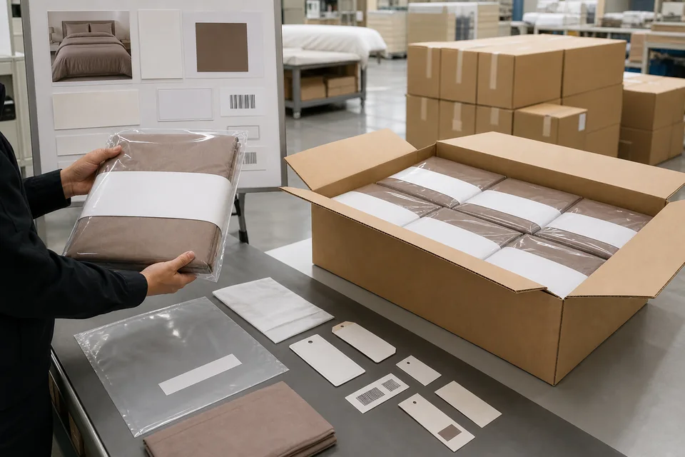 Bedding Packaging, Barcode and Carton Approval Guide