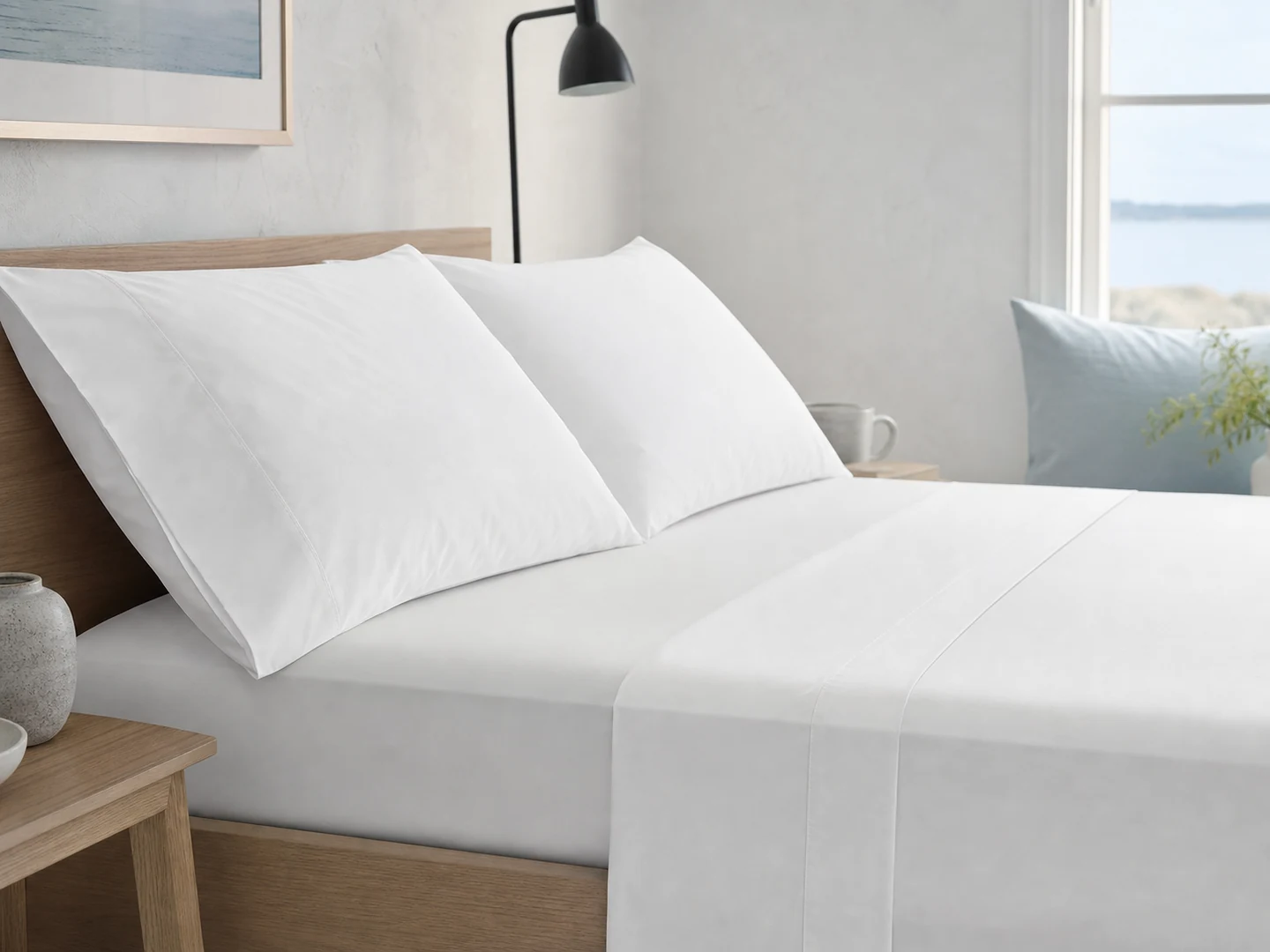 Crisp Percale Sheet Set