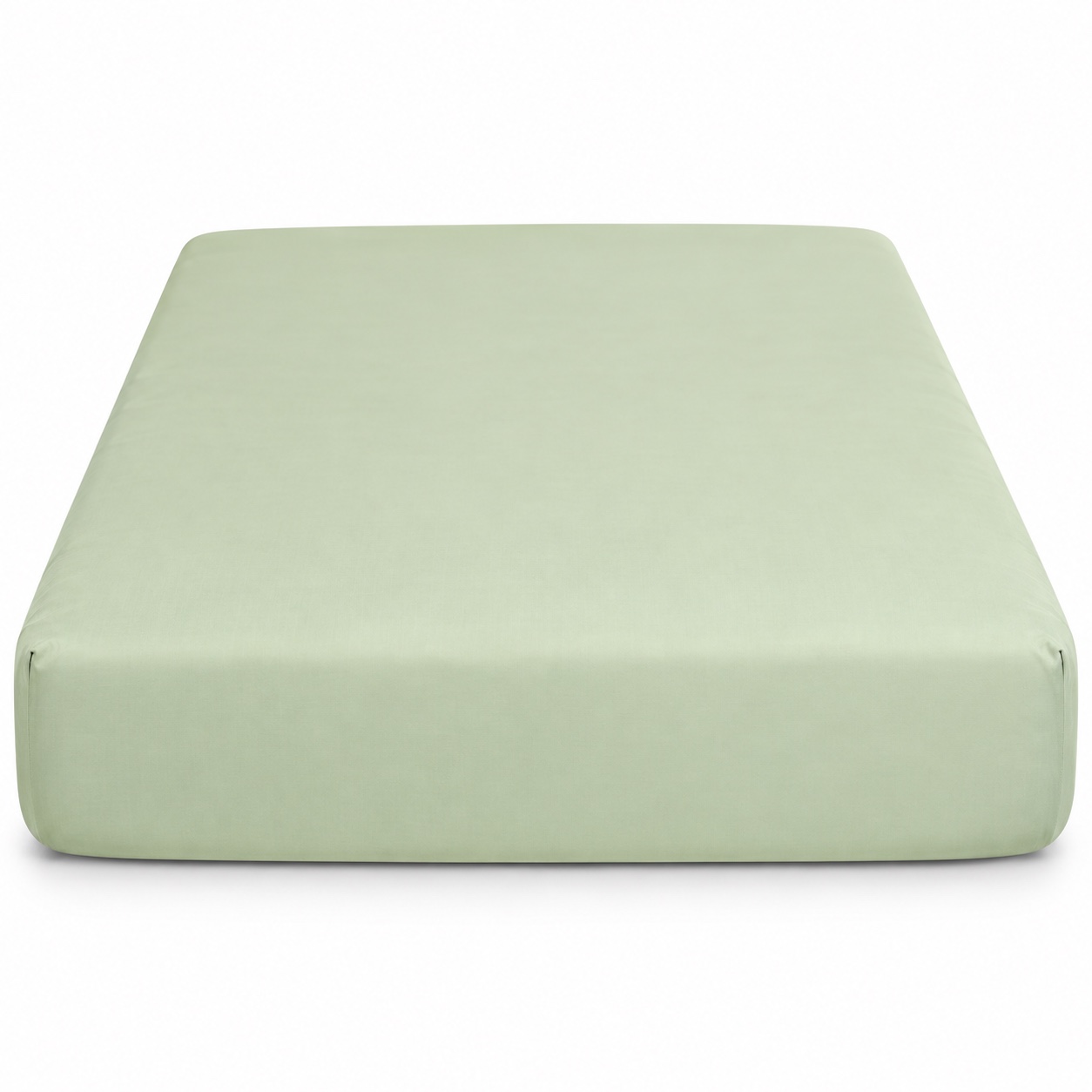 Sage Fitted Sheet — white-background view (development reference)