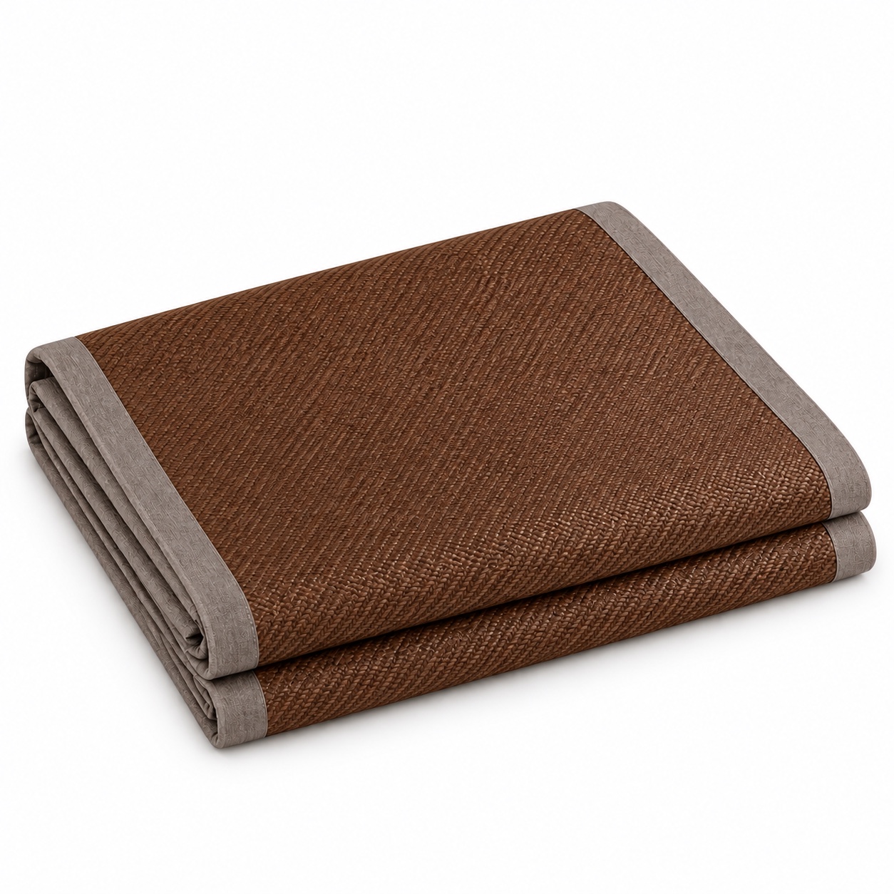 Walnut Woven Summer Mat — white-background view (development reference)