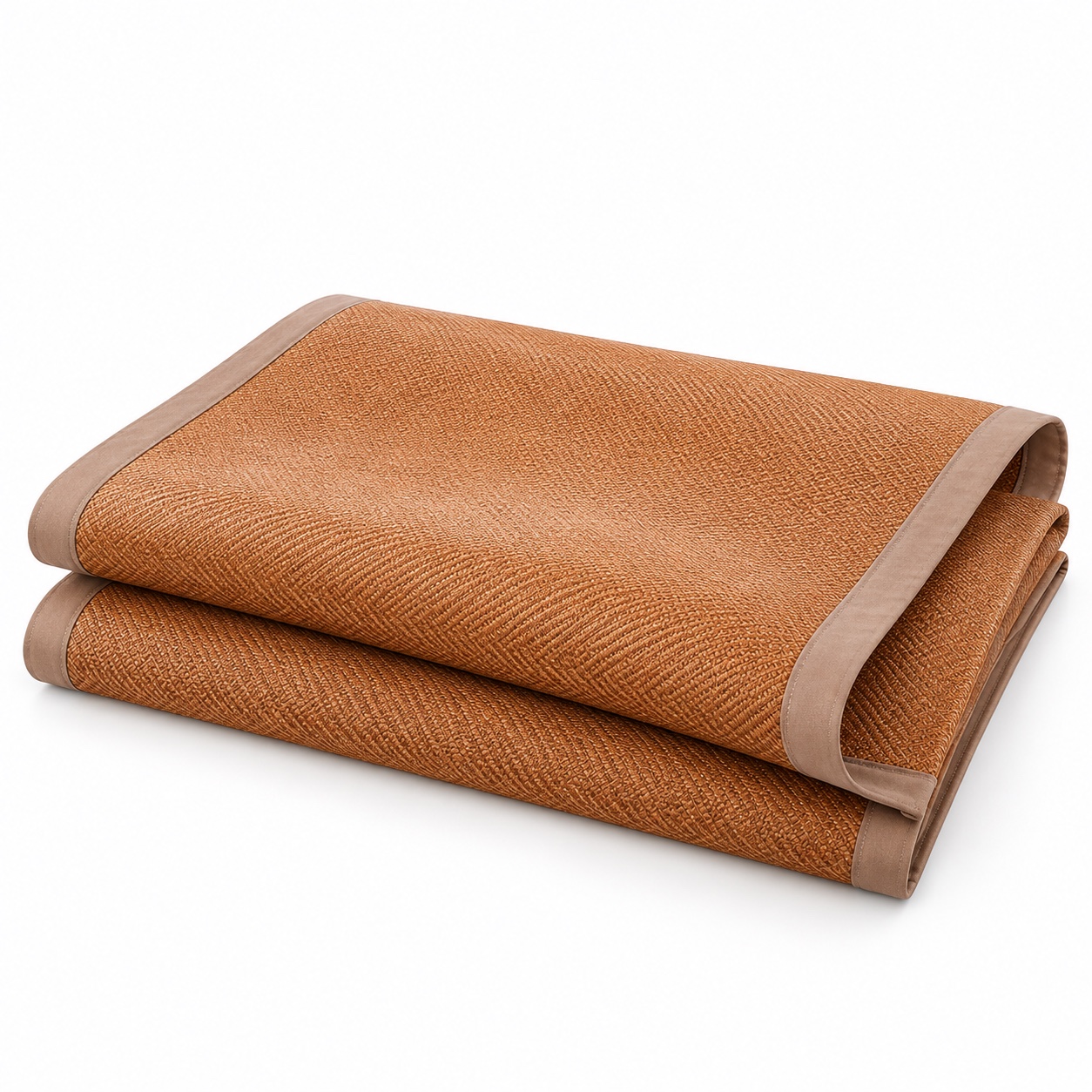 Amber Soft Woven Mat — white-background view (development reference)